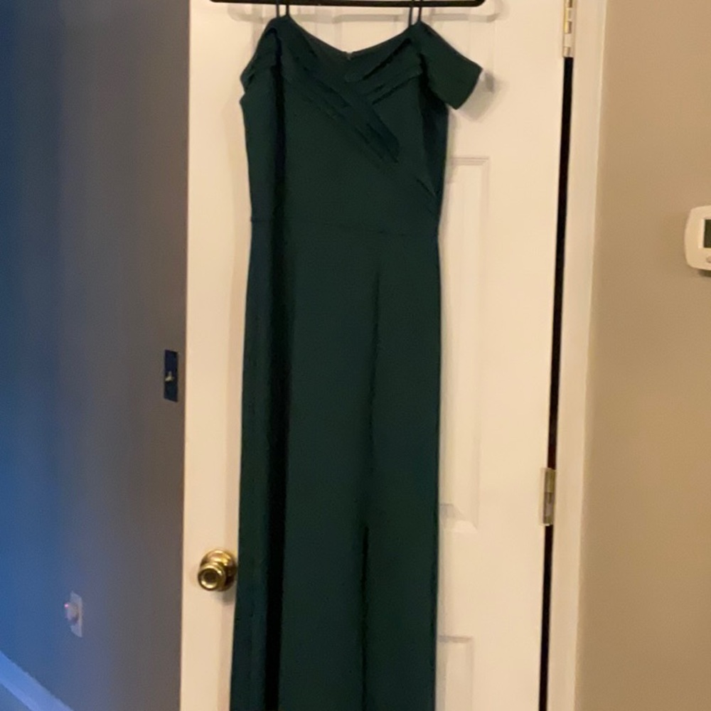 Emerald green Formal dress for wedding, cruise or any formal event